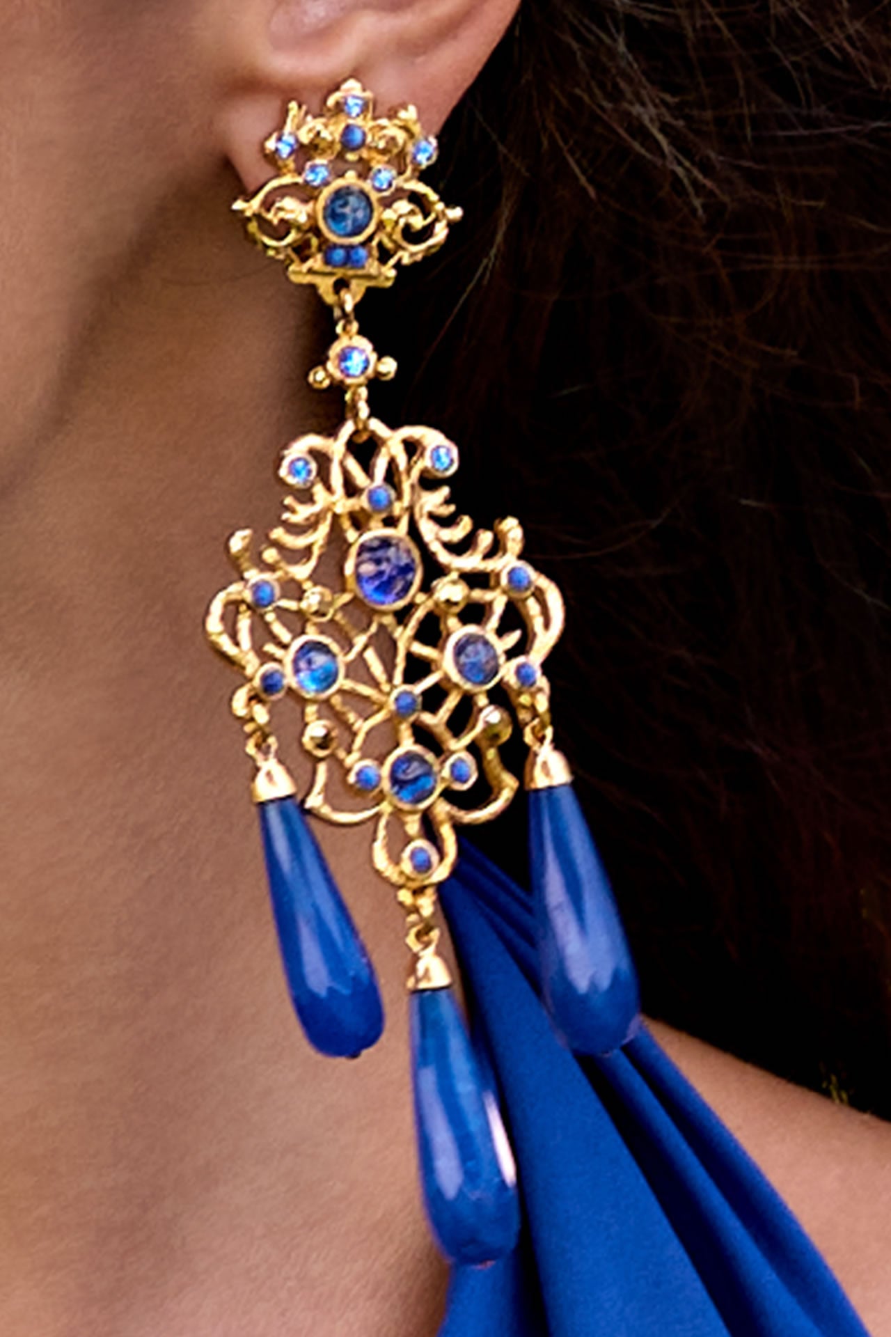 Gold Scroll - Earring - À-TOUT-ÂGE.